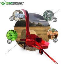 Weiwei cheap factory price hot sale agriculture machine  hay chaff cutter homemade for animal home use diesel engine
